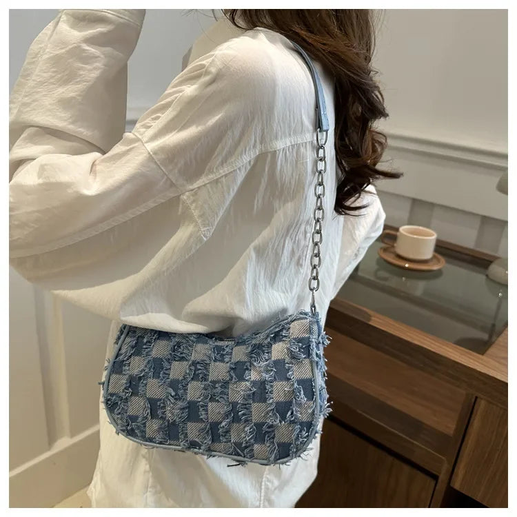 Borsa etnica donna 2025 – underarm bag spalla casual versatile, stile etnico estivo trendy