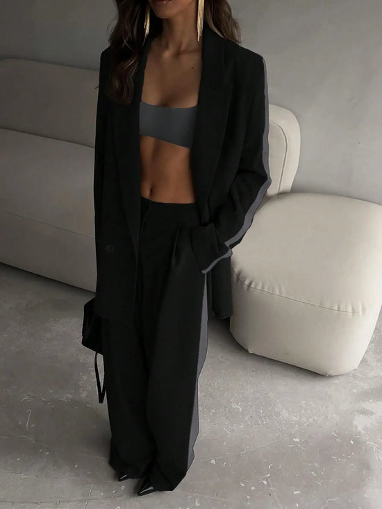 Completo Donna Elegante Blazer e Pantalone – Set Chic