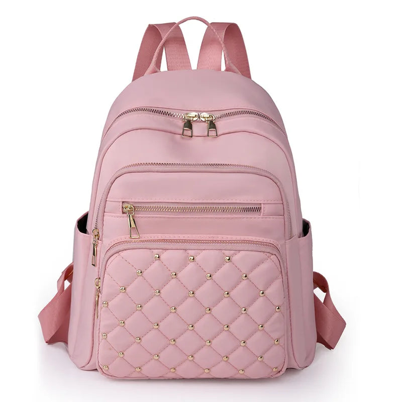 Zaino da viaggio Stitch con doppia tracolla – grande capacità, stile schoolbag impermeabile e trendy