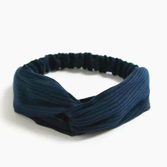 Fascia Capelli Boho Donna – Turbante Elastico con Nodo
