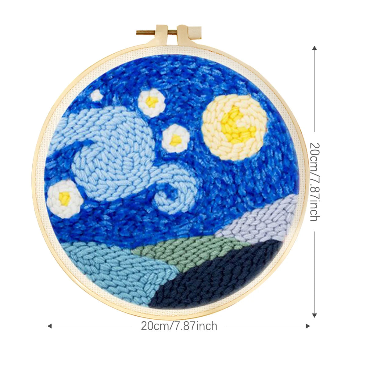 Kit Punch Needle Animali – Ricamo DIY per Principianti
