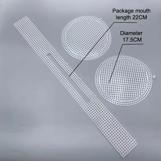 Kit DIY Borse Intrecciate Uncinetto – Kit Completo con Tela, Nastro e Accessori