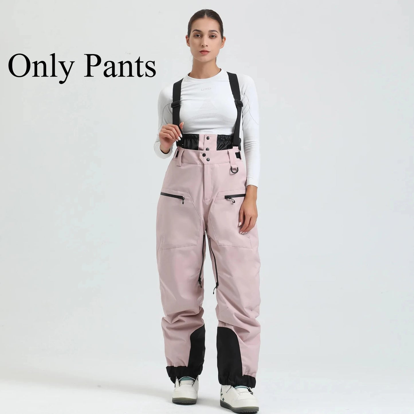 Pantaloni da neve donna 2025 impermeabili e antivento – snow pants termici tecnici per sci, snowboard e attività all’aperto