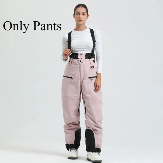 Pantaloni da neve donna 2025 impermeabili e antivento – snow pants termici tecnici per sci, snowboard e attività all’aperto