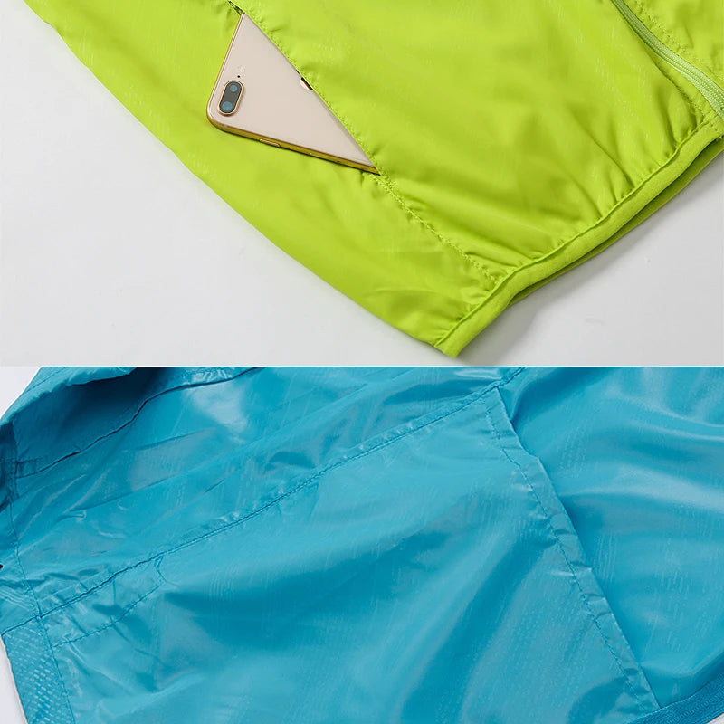 Giacca trekking unisex impermeabile e quick-dry – antivento, anti-UV e pieghevole per escursioni