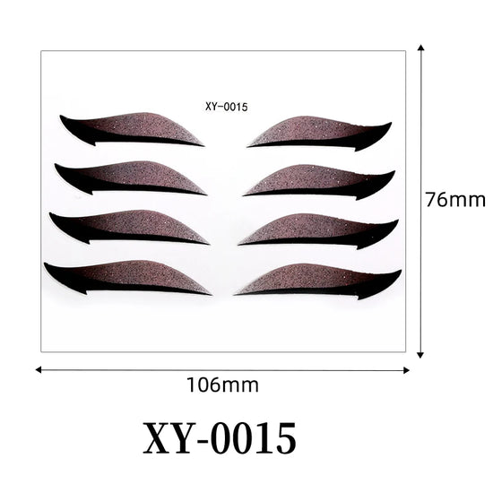 Adesivi Eyeliner Glitter Waterproof – Stickers Trucco Occhi Party