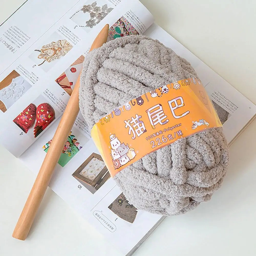 Filo “novel functional” 226 g – gomitolo per uncinetto, maglie decorative, coperte e lavori DIY con effetti speciali