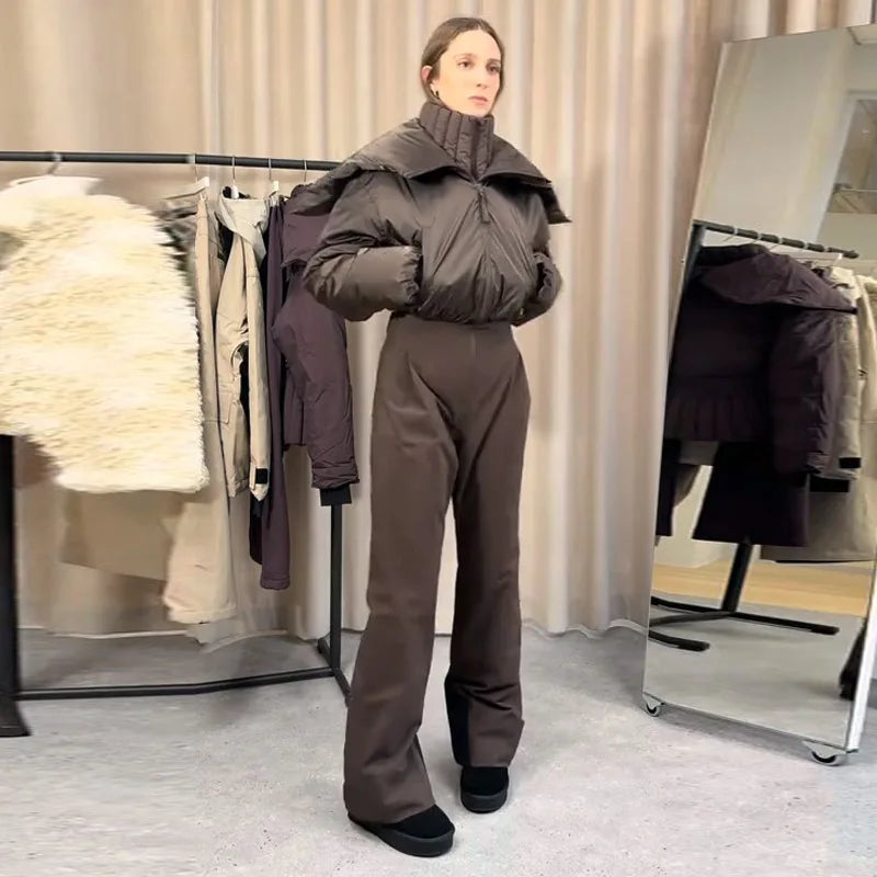 Tuta invernale donna con zip o giacca, diverse versioni