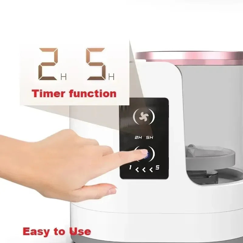 Pulitore Elettrico 3 in 1 per Pennelli Trucco – Lava, Asciuga e Organizza
