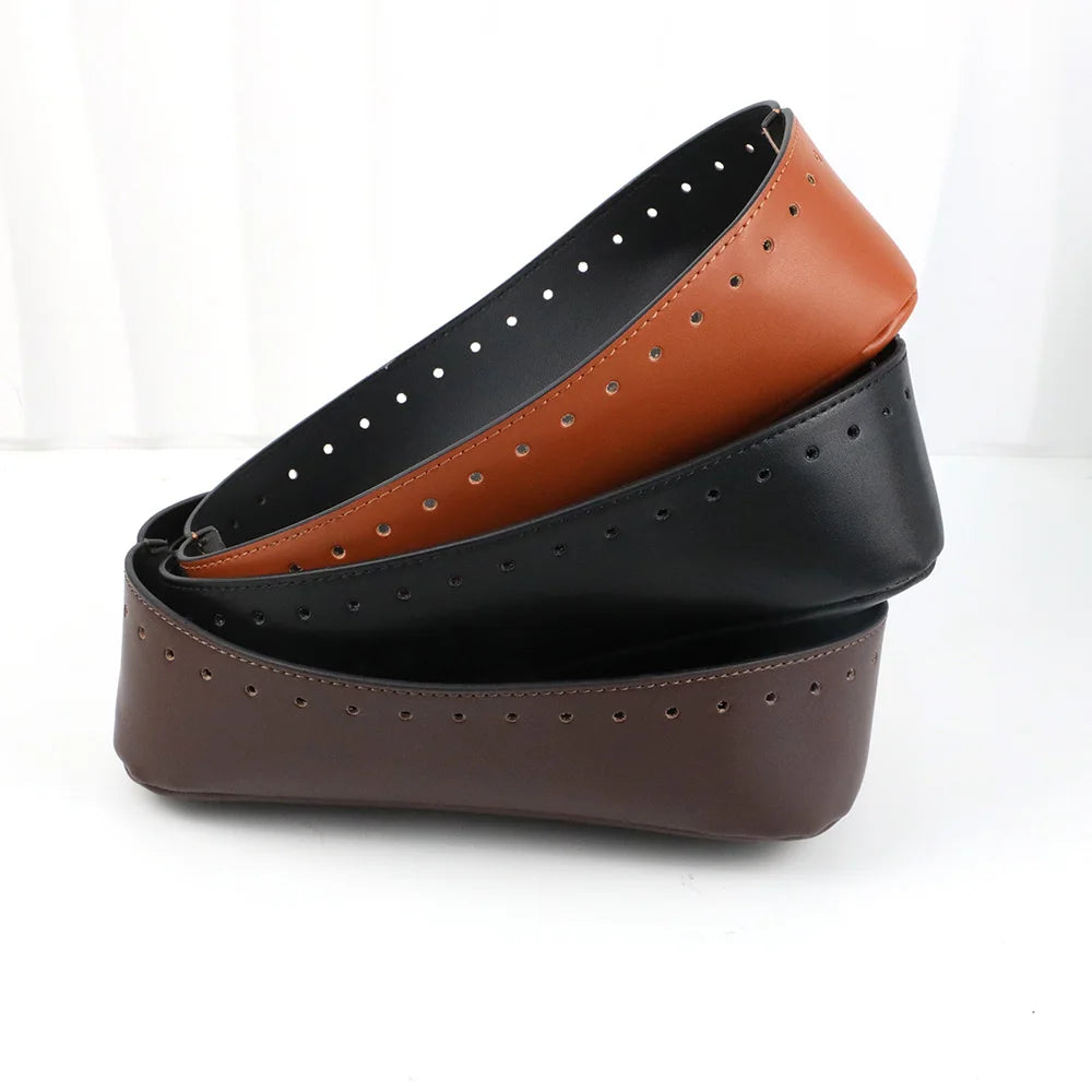 Kit Accessori per Borse Fai-da-Te – Set Manici & Fondo in Ecopelle per Borsa a Spalla