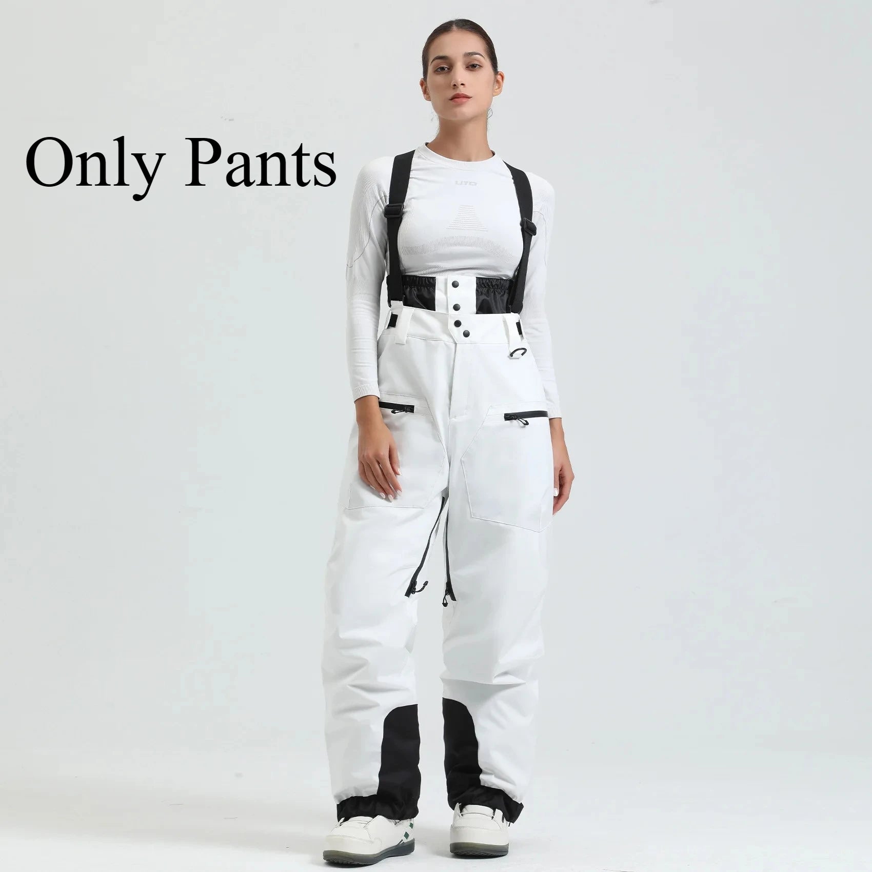 Pantaloni da neve donna 2025 impermeabili e antivento – snow pants termici tecnici per sci, snowboard e attività all’aperto