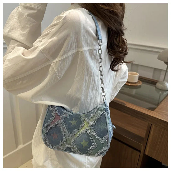 Borsa etnica donna 2025 – underarm bag spalla casual versatile, stile etnico estivo trendy