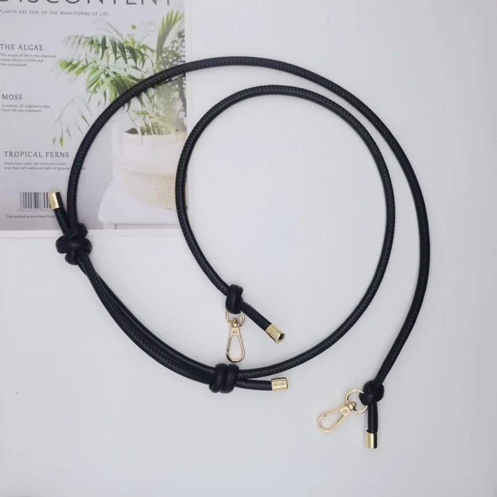 Tracolla in pelle regolabile per borsa fai da te – Lunghezza 80–140 cm