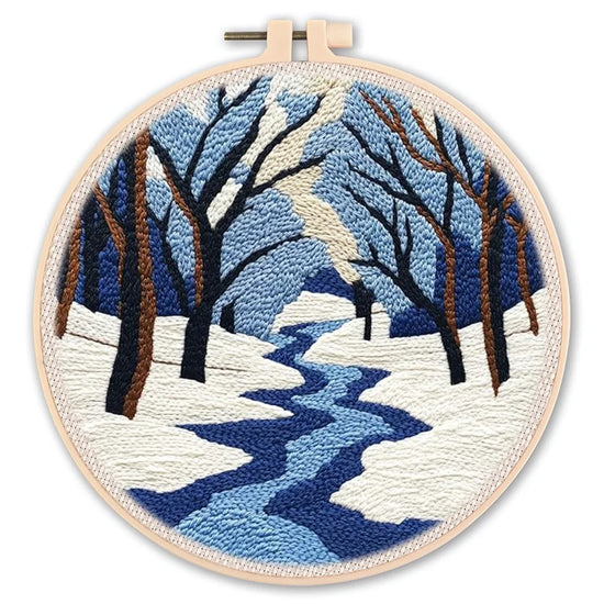 Kit Punch Needle Animali – Ricamo DIY Facile per Principianti