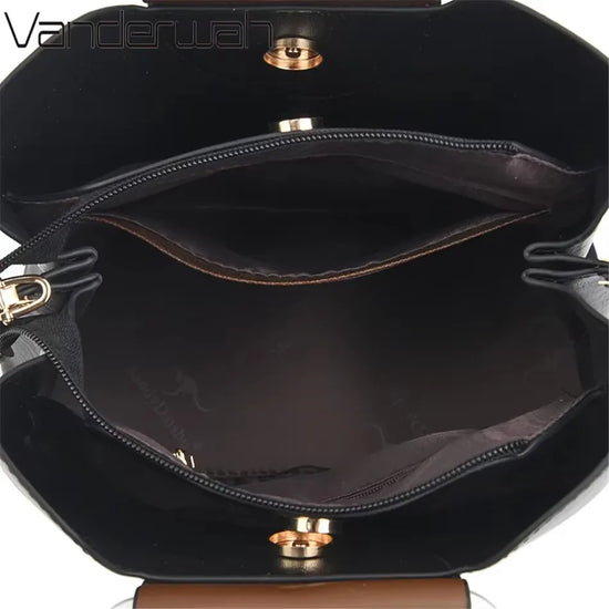 Borsa a tracolla donna con tasche e scomparti - foto 69 della galleria