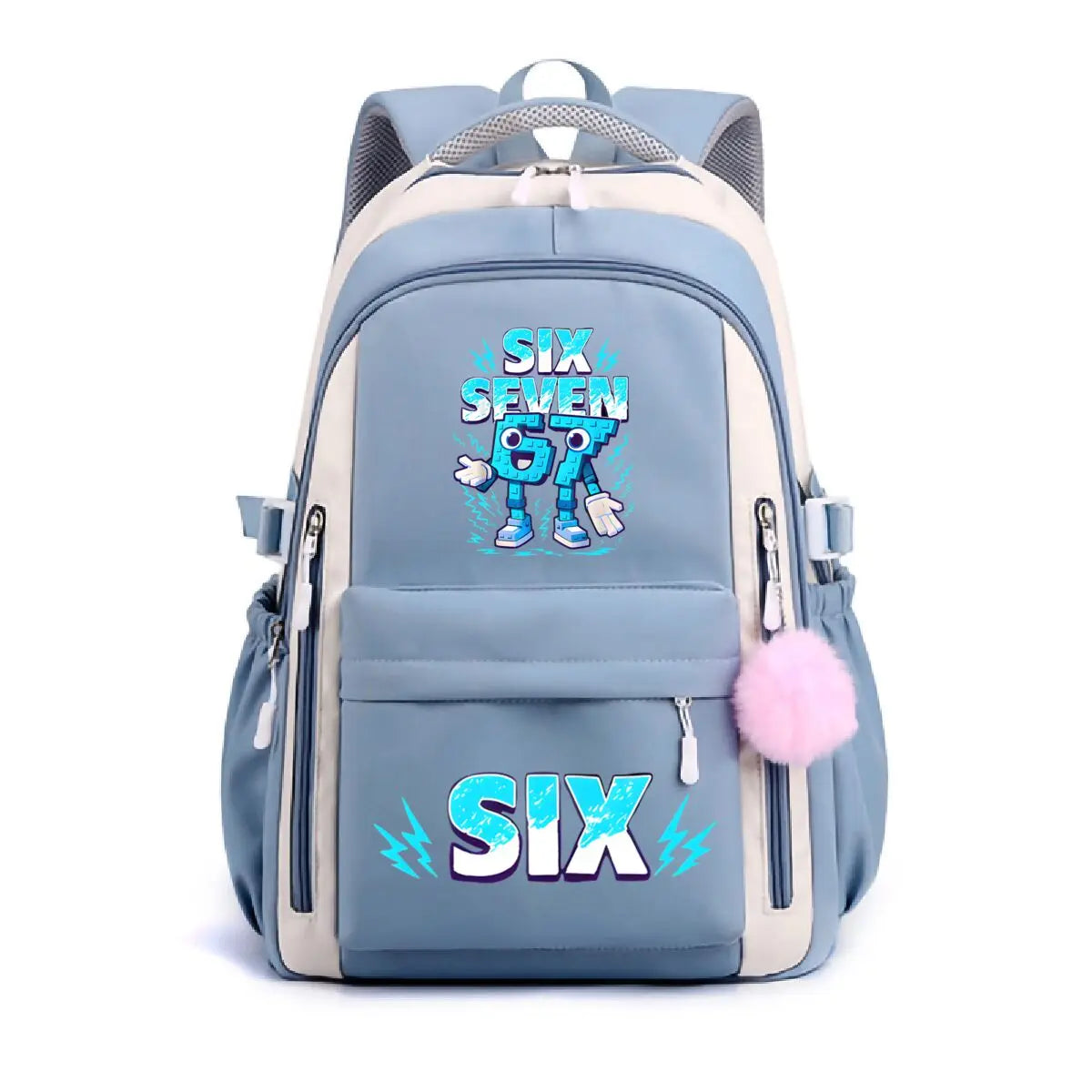 Fashion Middle High Student Backpack Six Seven Italian Brainrot Meme Pattern Mochilas Boys Girls Cartoon 67 Trennd Bagpack Gifts