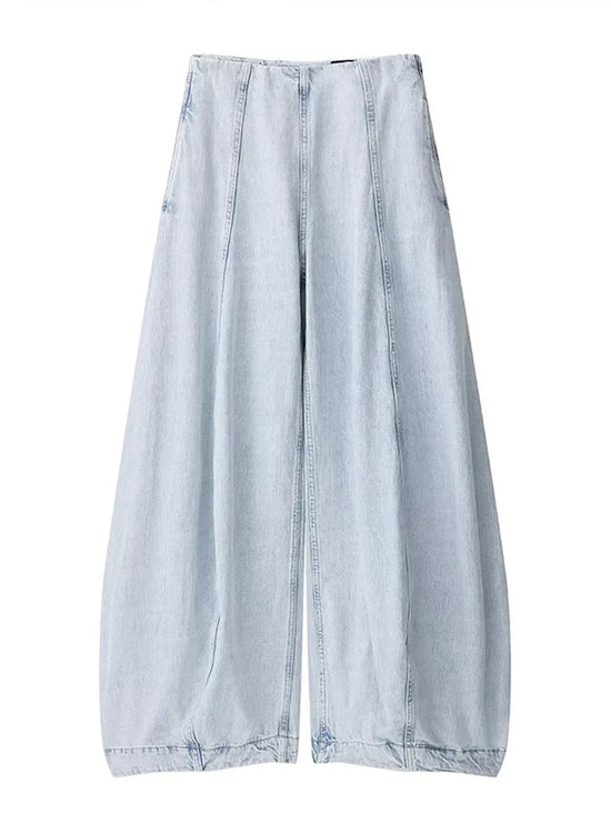 Jeans patchwork vita bassa donna – pantaloni larghi Y2K stile street fashion 2025