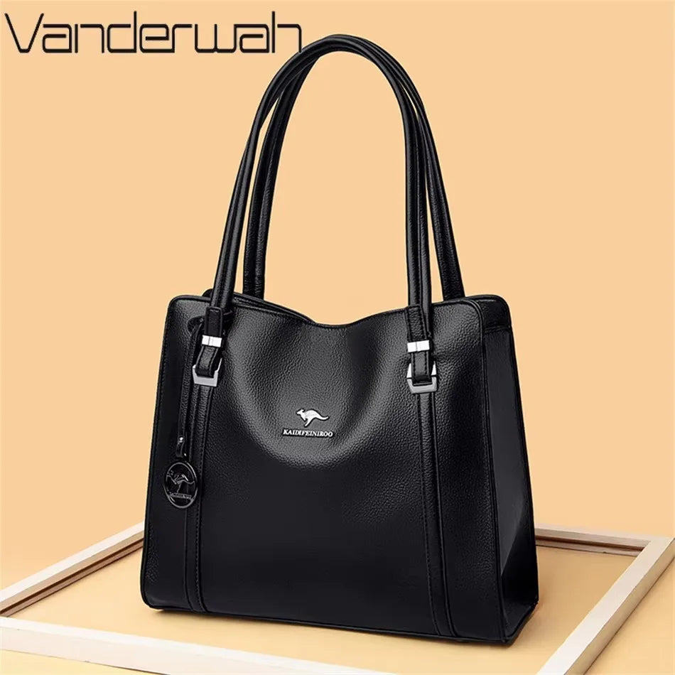 Borsa a tracolla donna con tasche e scomparti - foto 76 della galleria