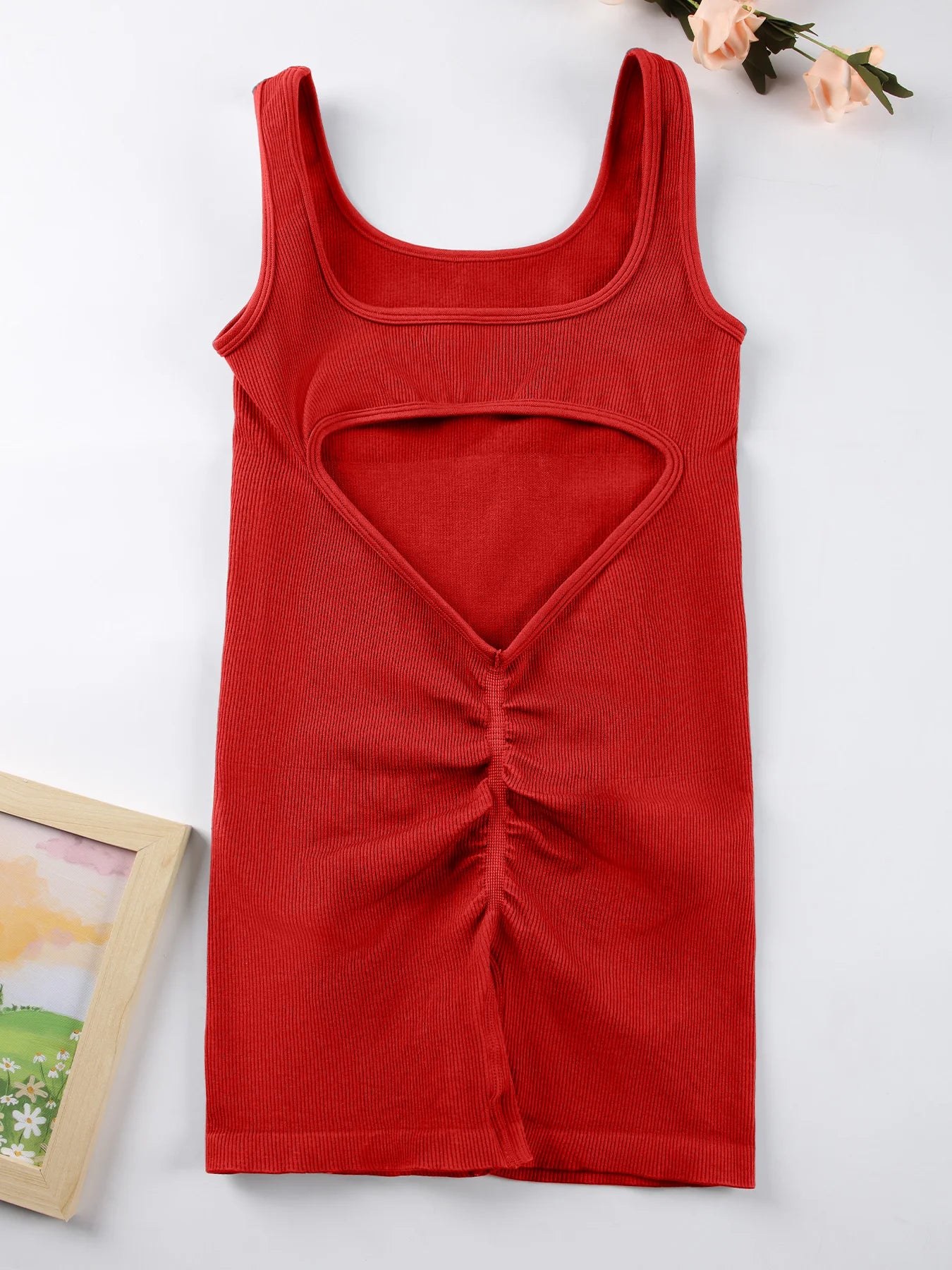 Jumpsuit sportiva donna 2025 – body seamless backless con scollo a U, elegante e funzionale