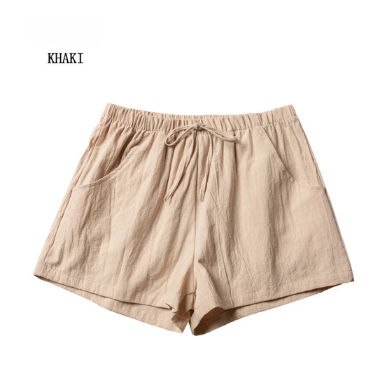 Shorts Donna Vita Elastica con Fiocco – Pantaloncini Casual Sportivi