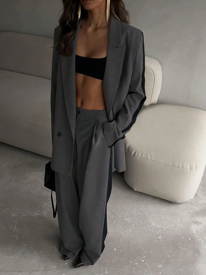 Completo Donna Elegante Blazer e Pantalone – Set Chic