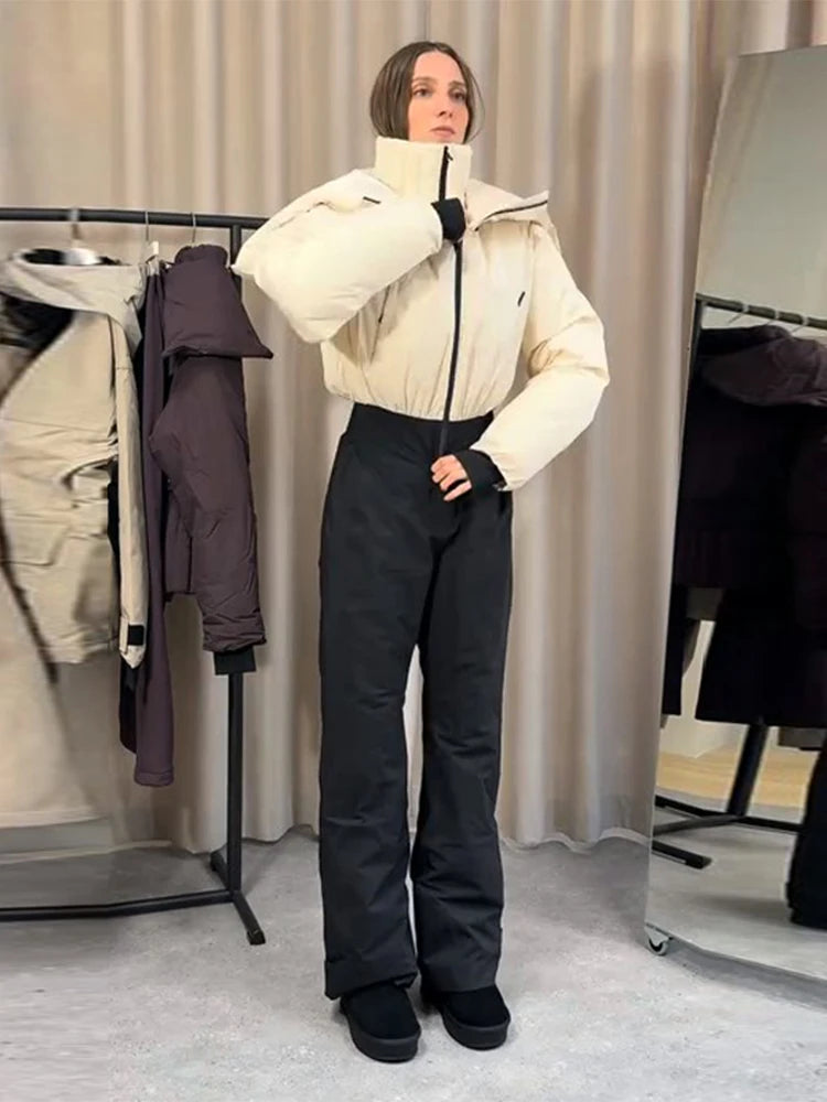 Tuta invernale donna con zip o giacca, diverse versioni
