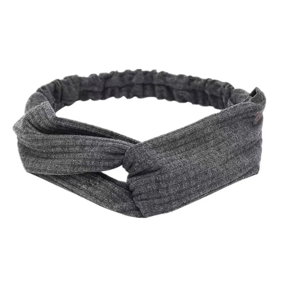Fascia Capelli Boho Donna – Turbante Elastico con Nodo