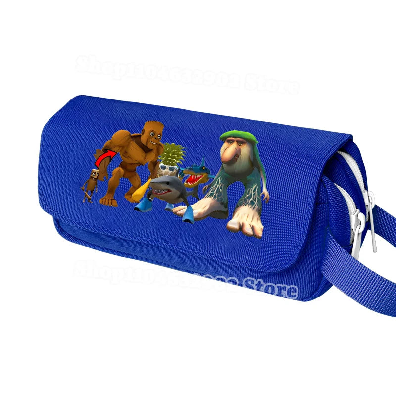 Astuccio Italian Brainrot Astuccio scuola| Idee regalo divertenti per studenti e ufficio