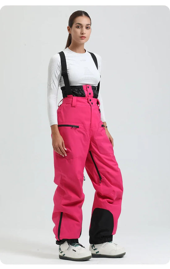 Pantaloni da neve donna 2025 impermeabili e antivento – snow pants termici tecnici per sci, snowboard e attività all’aperto