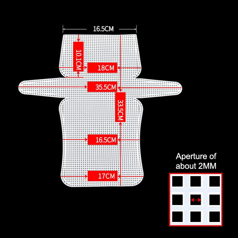 Kit DIY Borse Intrecciate Uncinetto – Kit Completo con Tela, Nastro e Accessori