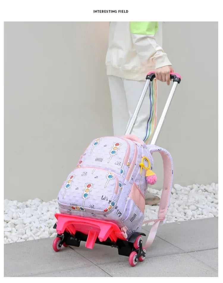 Zaino trolley Stitch 2-in-1 Disney 2025 – grande capacità, torretta, impermeabile e per laptop