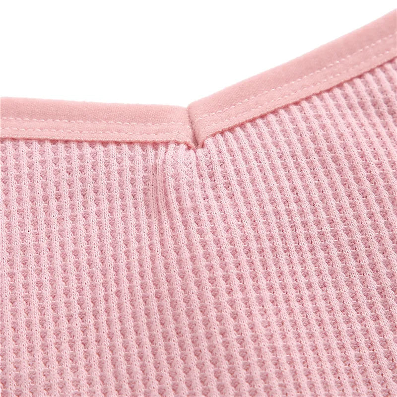 Set 3 pezzi perizomi donna G-string in cotone waffle a vita bassa – underwear sexy comfort quotidiano