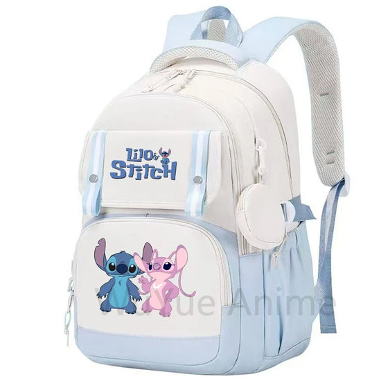 Zaino grande capacità Lilo & Stitch – impermeabile, per laptop, multiuso bambino/adulto 2025