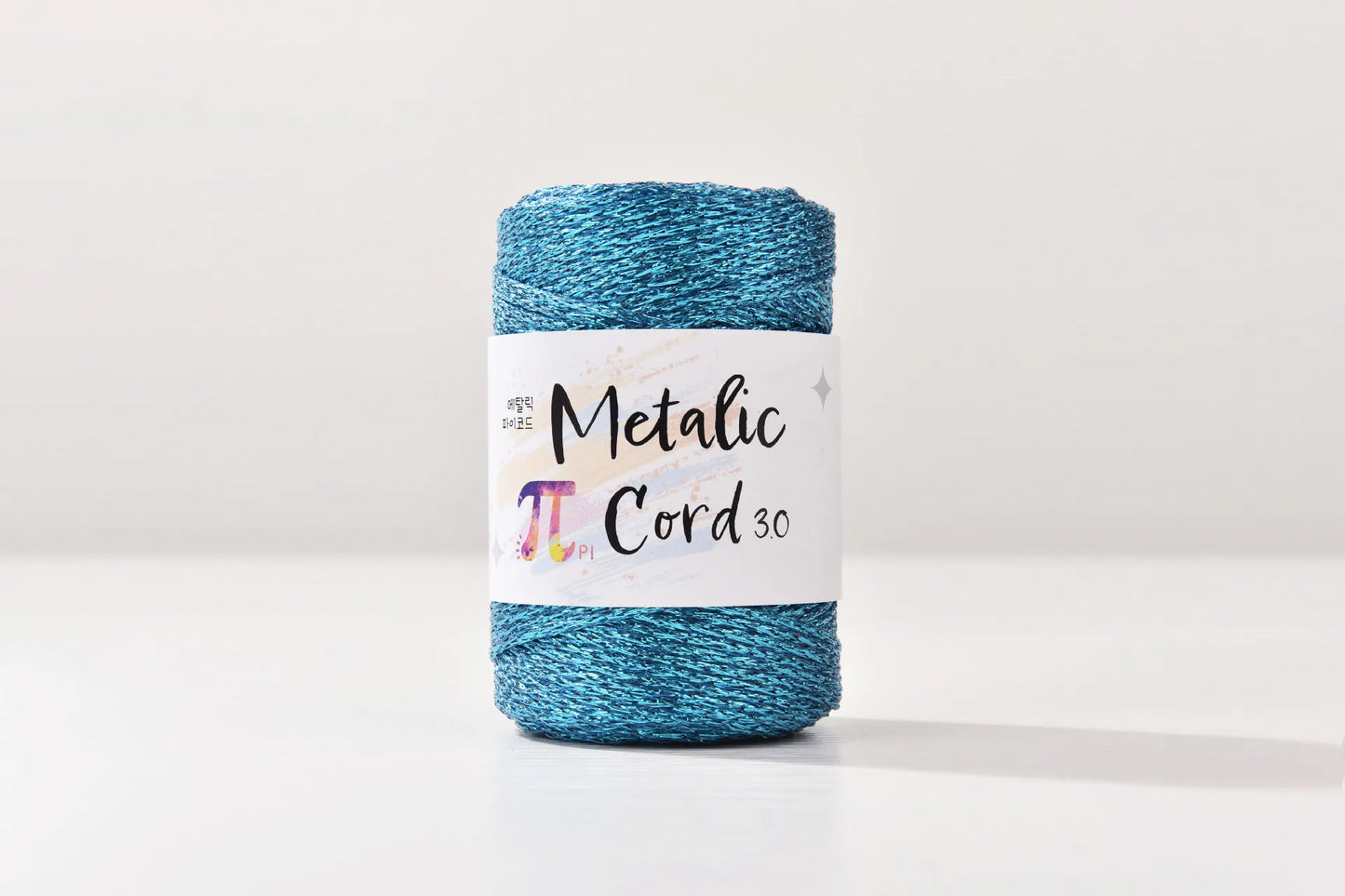Cordoncino Rigido in Core-Spun da 3 mm con Fili Metallici Argentati – Filo Decorativo di Alta Qualità per Packaging Regalo, Uncinetto e Progetti Fai-da-Te