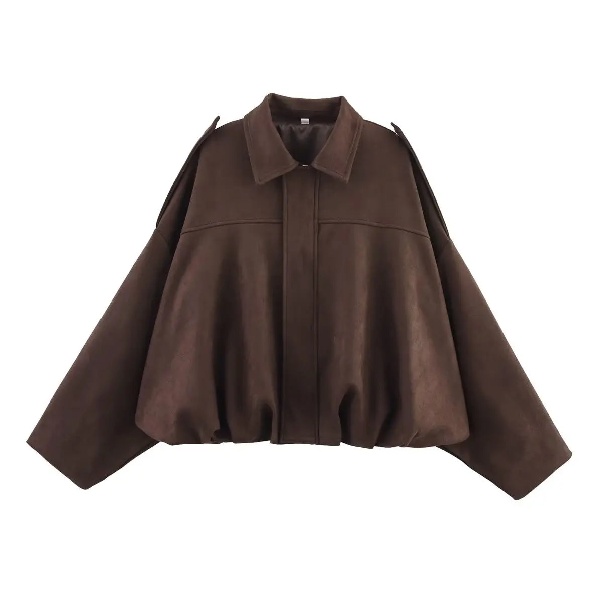 Giacca Bomber Oversize  Donna Stile Vintage – Giubbotto Elegante e Morbido per Occasioni Speciali