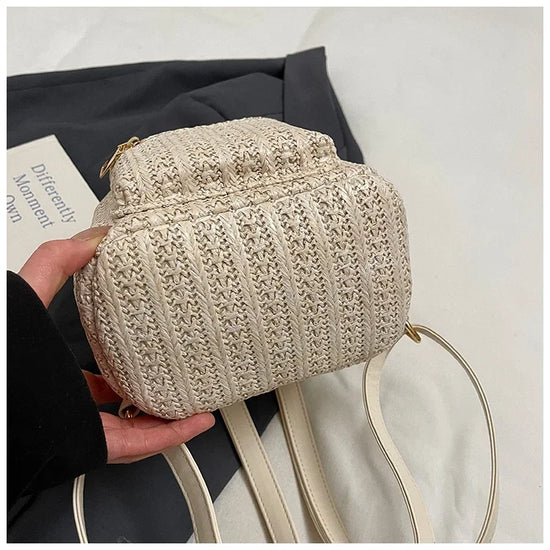 Zaino Mini Donna in Paglia 2025 – Casual Estivo e Versatile