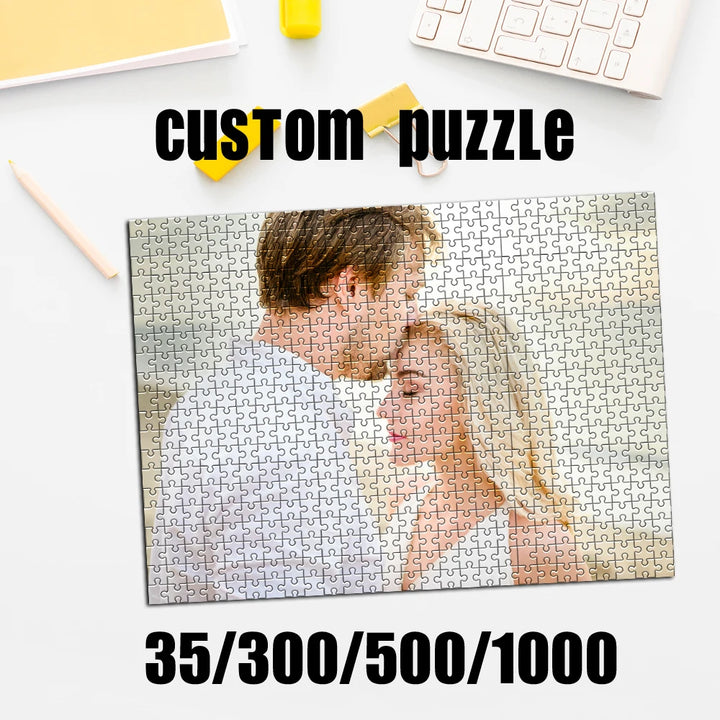Puzzle Personalizzato con Foto – Puzzle di Cartone o Legno da 35 a 1000 Pezzi