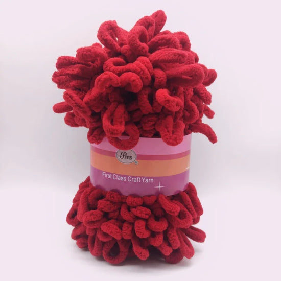 Filato ciniglia “donut braided ear” 100 g – Yarn in velluto intrecciato per maglieria, coperte, accessori fai-da-te