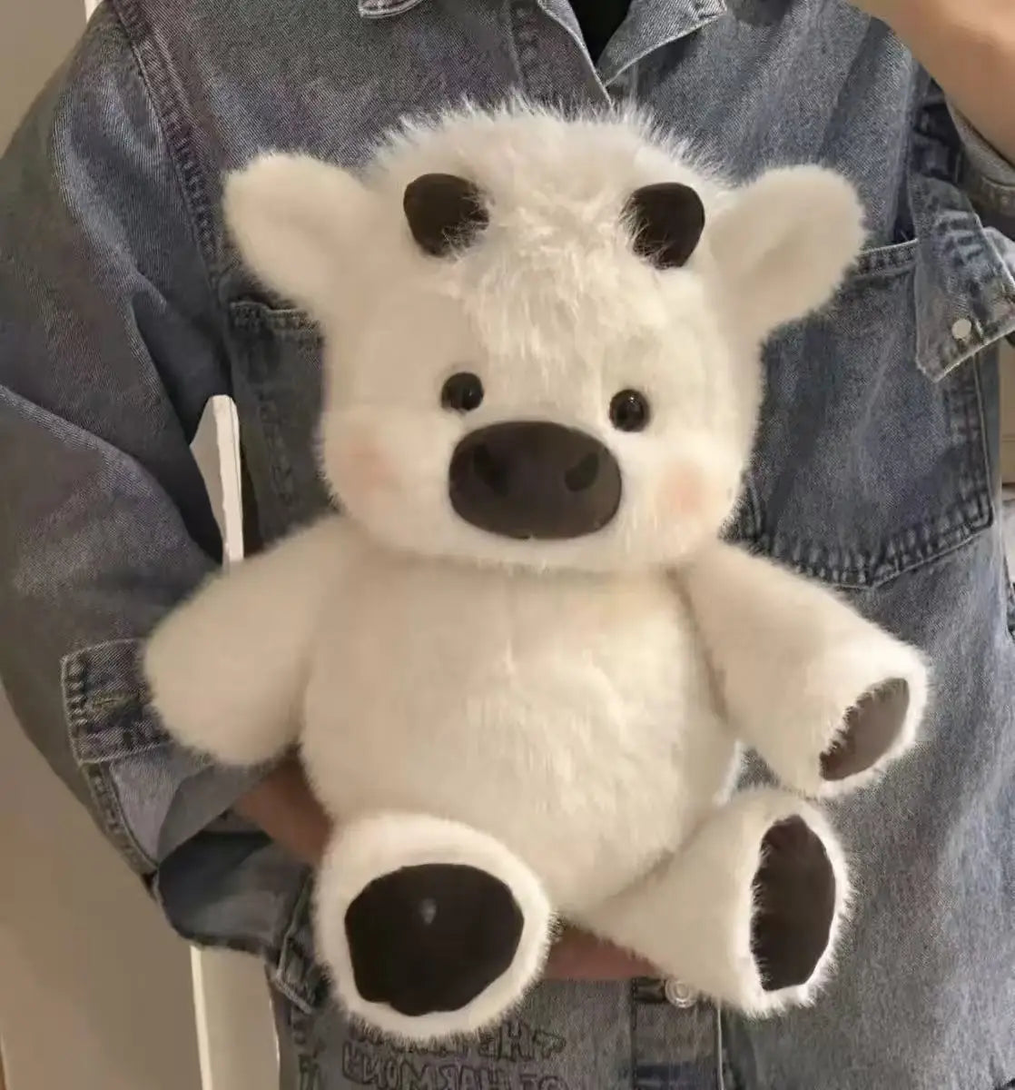 Cute Highland Calf Doll Running Little Cow Su 45cm Plush Toy Companion Toy Holiday Gift Decorative Ornament In Stock