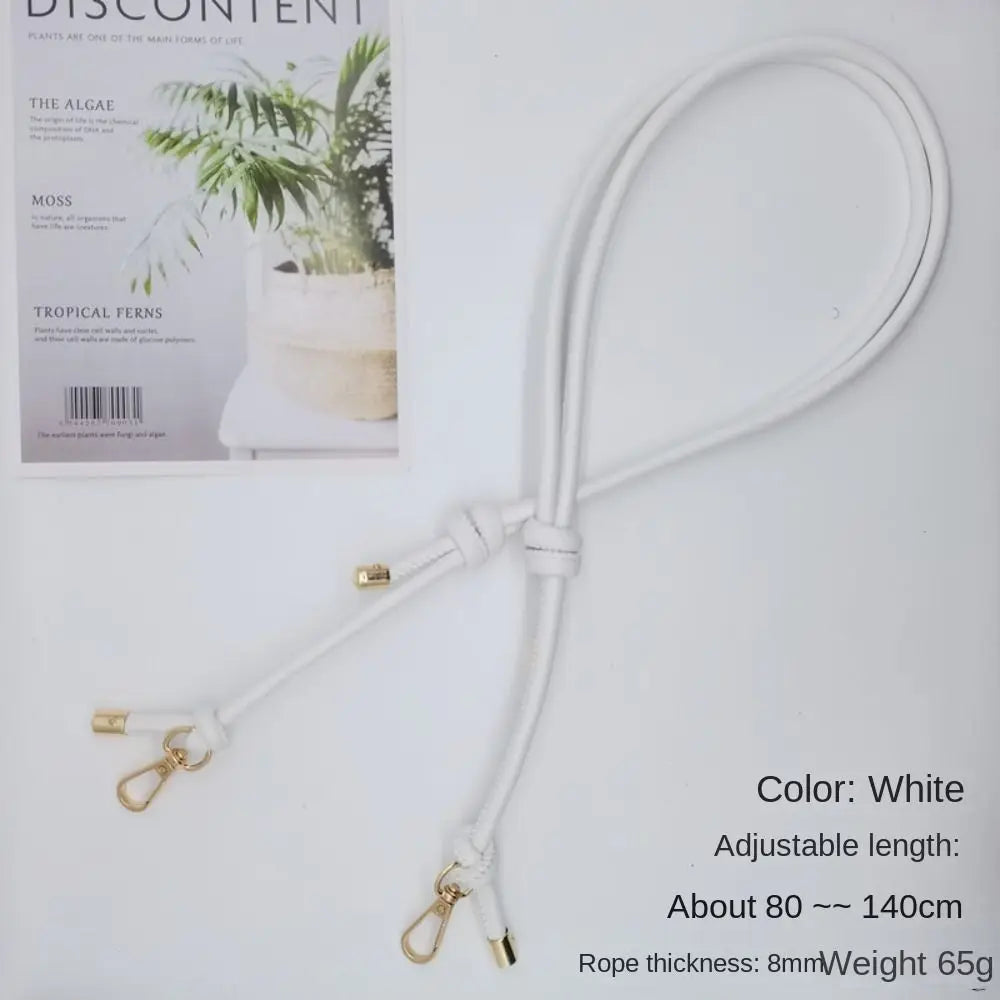 Tracolla in pelle regolabile per borsa fai da te – Lunghezza 80–140 cm