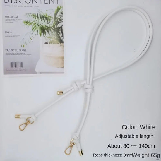 Tracolla in pelle regolabile per borsa fai da te – Lunghezza 80–140 cm