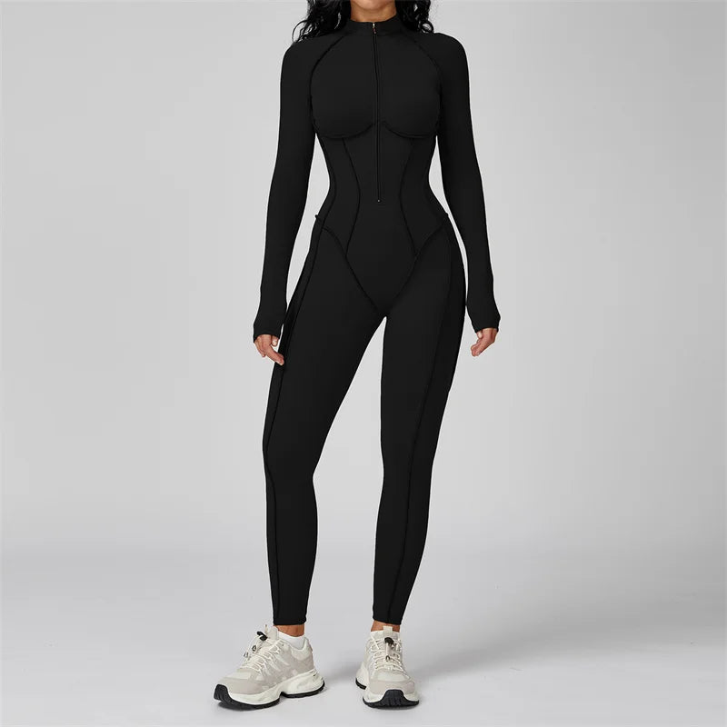 tuta fitness one-piece donna activewear palestra