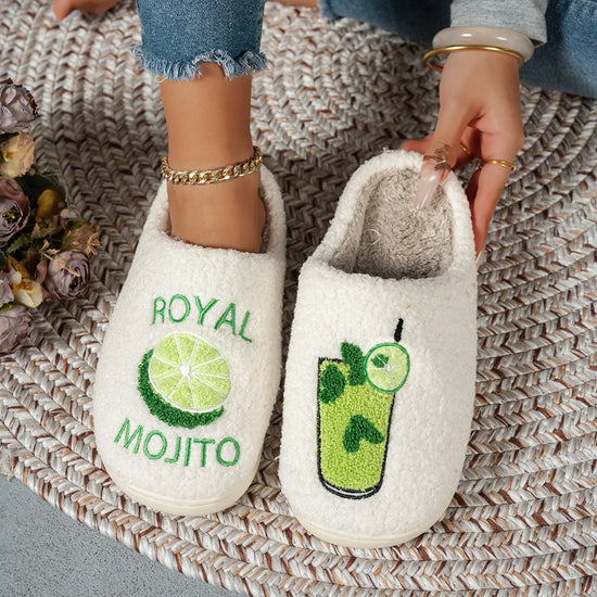 Pantofole Donna Morbide Invernali Simpatiche Royal Mojito Calde e Comode da Casa