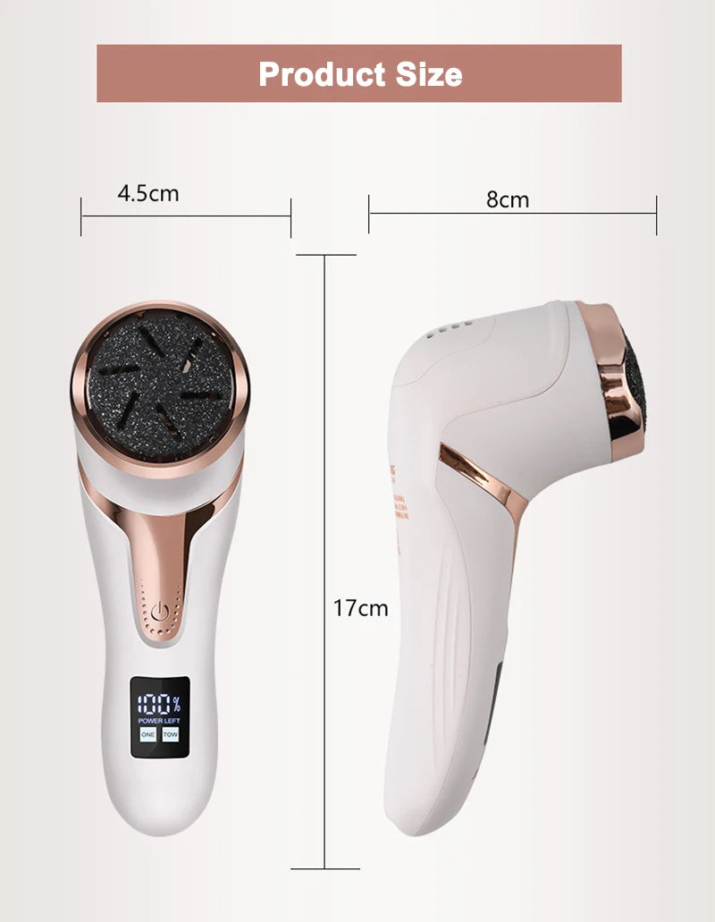 Rimuovi Calli Elettrico per Piedi – Pedicure Professionale Levigatore Talloni
