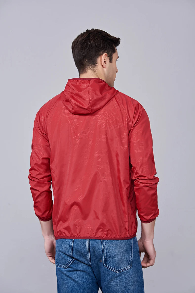 Giacca trekking unisex impermeabile e quick-dry – antivento, anti-UV e pieghevole per escursioni