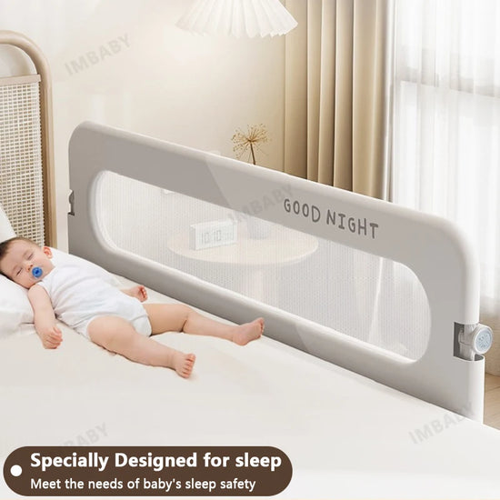 Sponda Letto Bambini Pieghevole – Barriera Anticaduta Regolabile