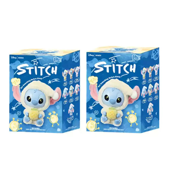 Stitch "Eat Something Before Sleep" – Blind Box Disney da collezione con figure snack