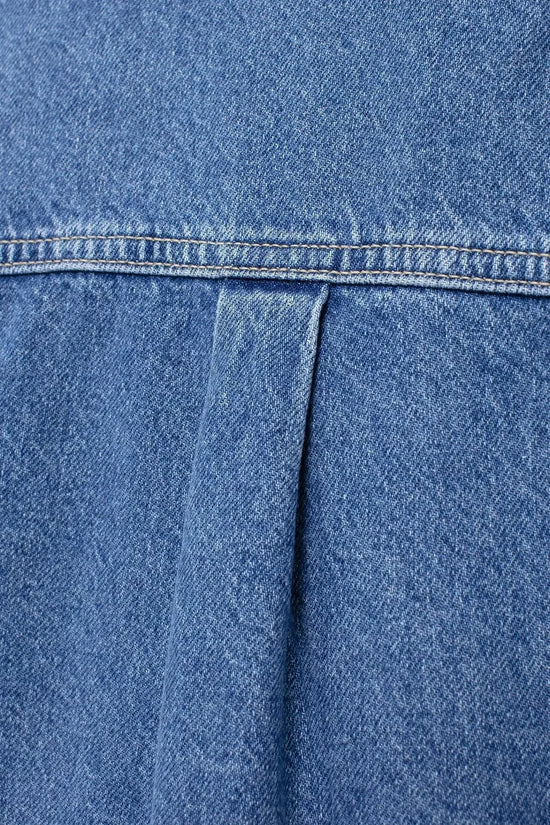 Completo Denim Donna – Set Top e Shorts Elegante Estate