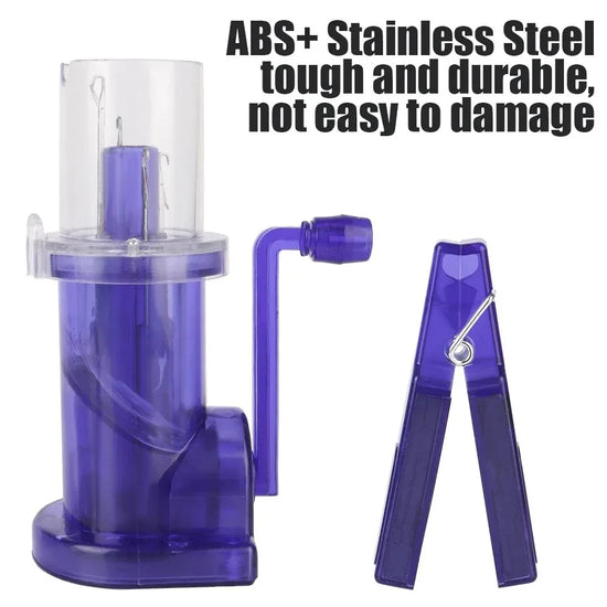 Macchina Maglieria Manuale Portatile con Manovella – Knitting Loom DIY