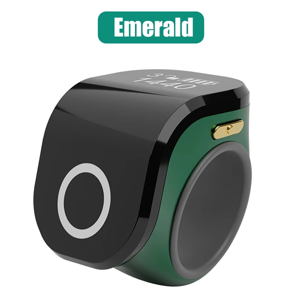 Contatore Digitale da Dito con Schermo OLED Impermeabile – Clicker Elettronico per Uncinetto e Maglia